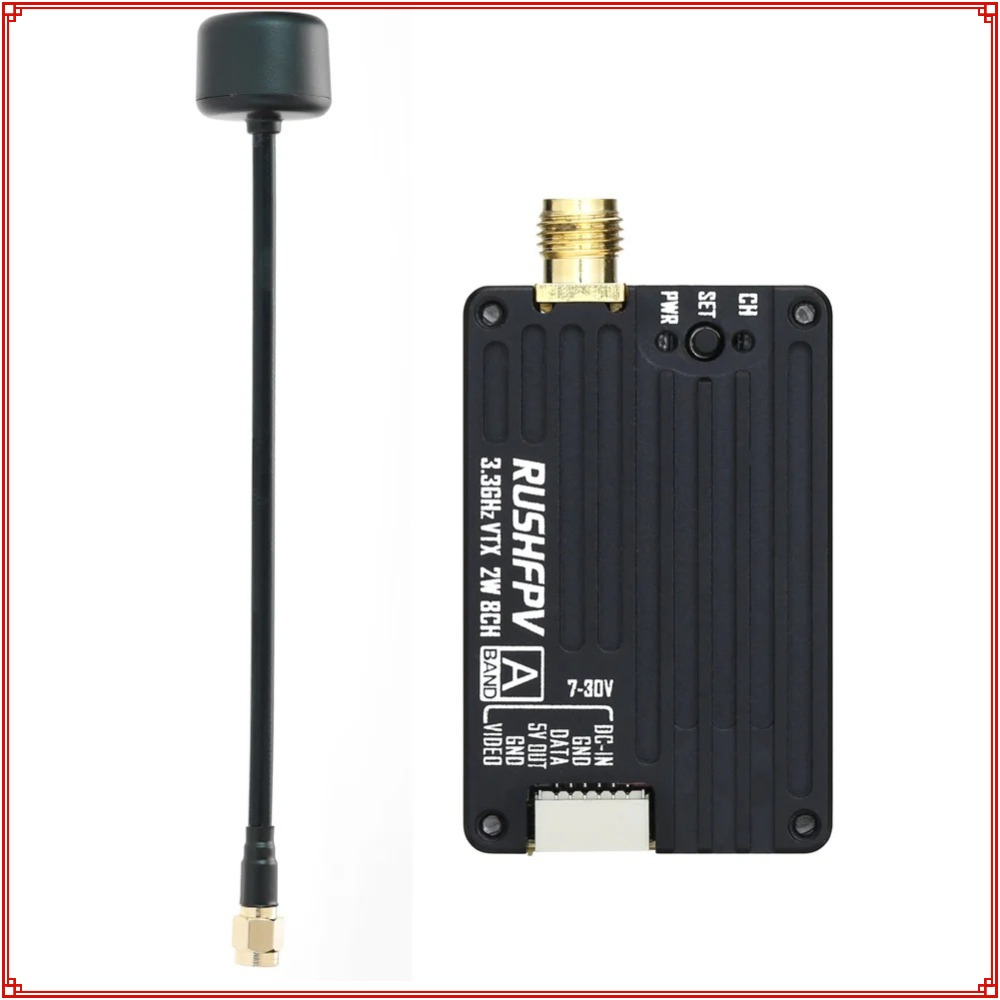 2026 ใหม่ RUSHFPV 3.3G 2W VTX  - Fpv Drone Antenna บทวิจารณ์และราคา