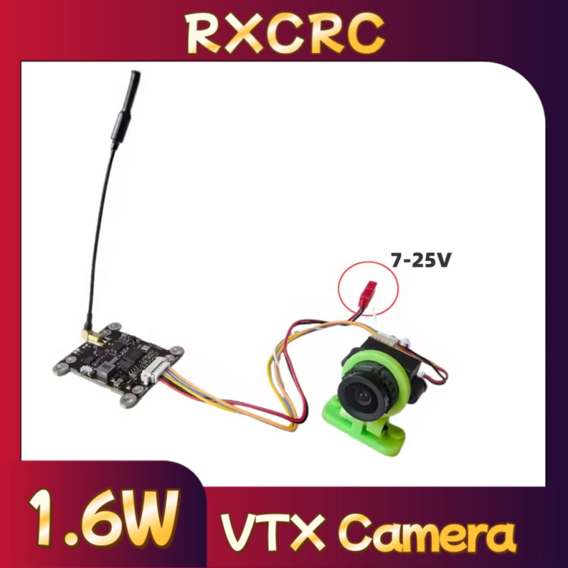 โมดูล RXCRC 5.8G 48CH 1.6W VTX - Fpv Drone Frame บทวิจารณ์และราคา