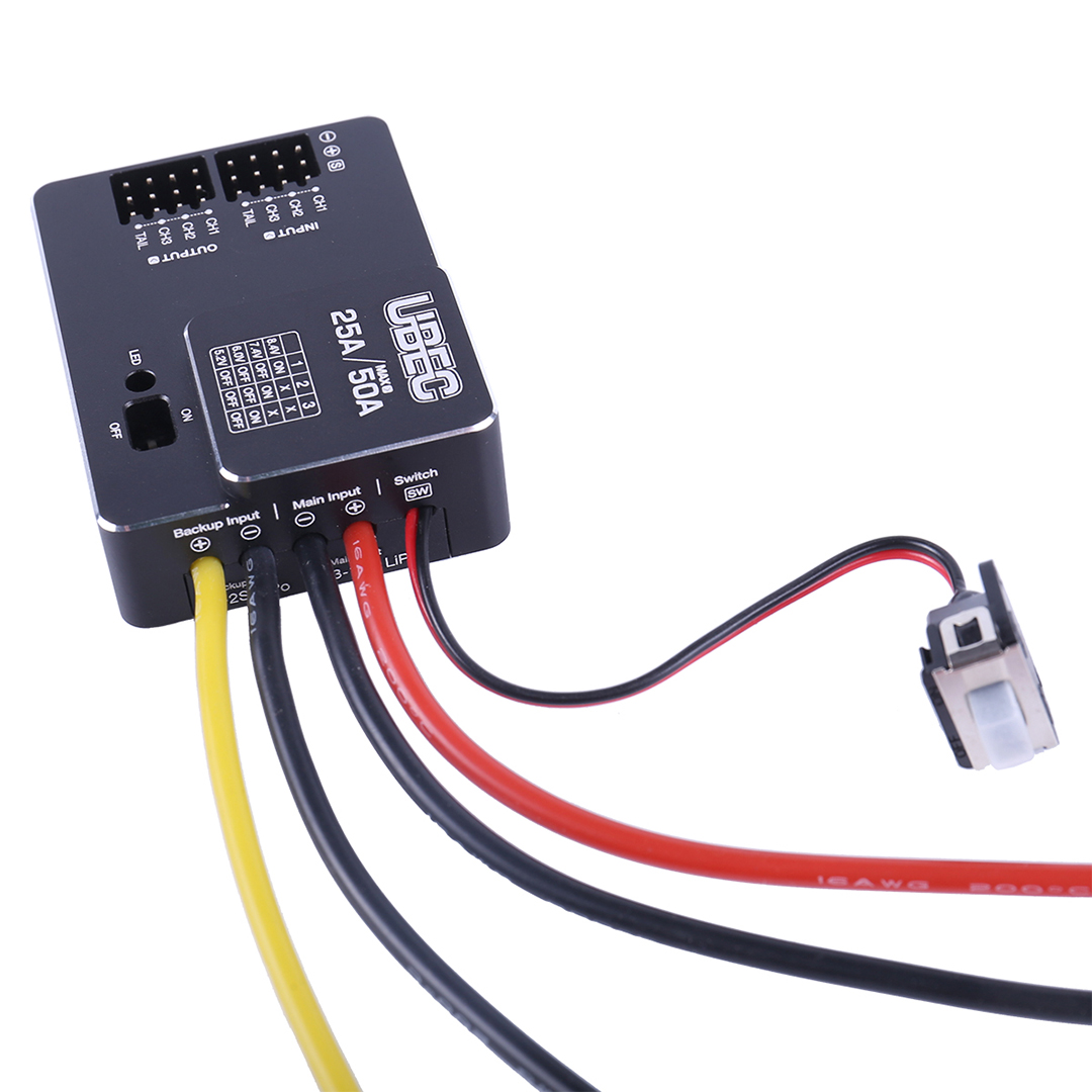 โมดูล Hobbywing UBEC 25A HV 3- - Fpv Drone Esc บทวิจารณ์และราคา